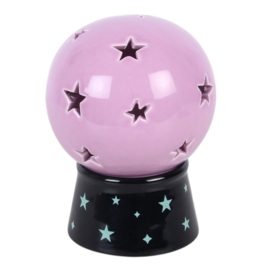 Tealight/Incense Holder - Crystal Ball 15.5cm