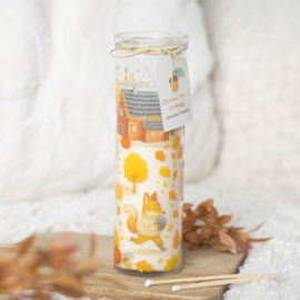 Geurkaars Tube - Cinnamon Woods Autumn Friends