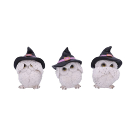 Figurine - Three Wise Feathered Familiars 9cm