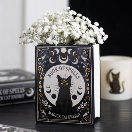 Plantenpot - Black Cat Magick Book*