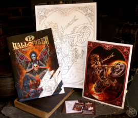 Kleurboek - Halloween Special by Anne Stokes (AS)