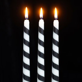 Taperkaars - Cursed Candy Cane (Set 3)