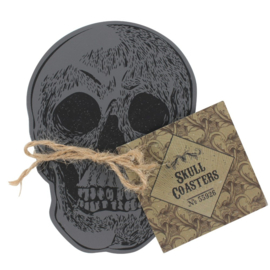 Coaster - Skull (Set 4)