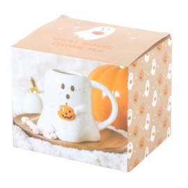 Mug - Ghost With Pumpkin