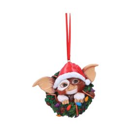 Ornament - Gizmo in Wreath 10cm
