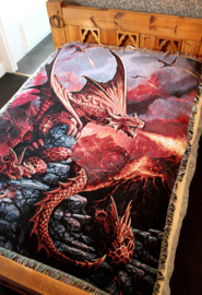 Tapestry/Throw - Fire Dragon (AS)