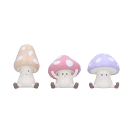 Beeld - Three Wise Toadstools 8.5cm (NN)