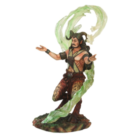 Beeld - Earth Elemental Wizard 23cm (AS)