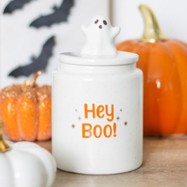 Storage Jar - Hey Boo Ghost