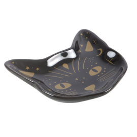 Trinket Dish - Magick Black Cat Face*