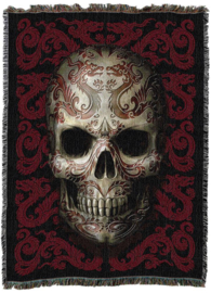 Wandtapijt/Sprei - Oriental Skull (AS) XL