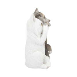 Figurine - Three Wise Wolves 10cm (NN)