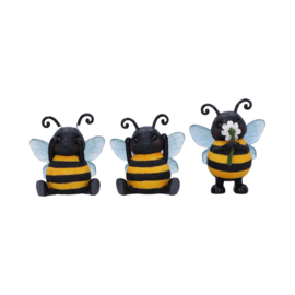 Beeld - Three Wise Bees 9.5cm (NN)