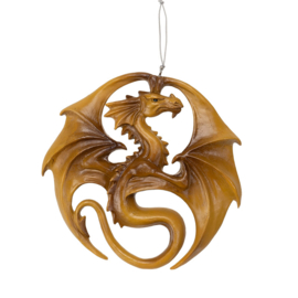 Ornament - Dragon Medal 12.6cm (AS)