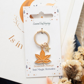 Keyring - Autumn Magic Leaf*