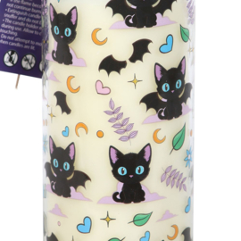 Kaars - Cute and Creepy Lavender Tube