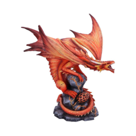 Beeld - Adult Fire Dragon 24.5cm (AS)