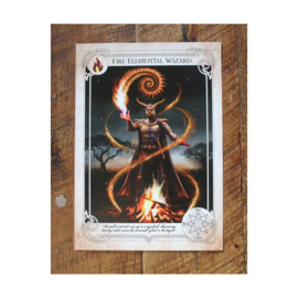 Print Set - Elemental Wizards Anne Stokes (AS)