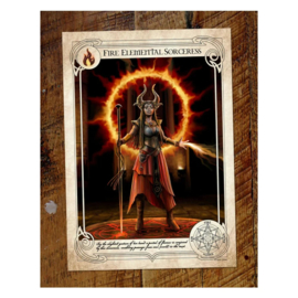 Print Set - Elemental Sorceresses Anne Stokes (AS)