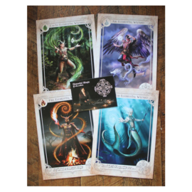 Print Set - Elemental Wizards Anne Stokes (AS)