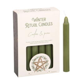 Geur Spell Candles - Cedar & Pine Yule
