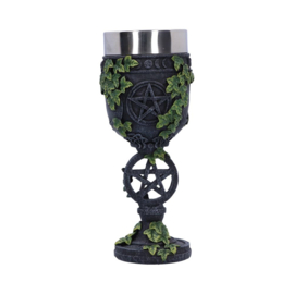 Goblet - Aged Pentagram 19.5cm (NN)