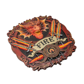 Wall Plaque - Fire Dragon Elemental Magic (AS)