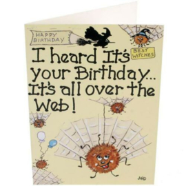 Greeting Card + Envelope - I Heard It's Your Birthday