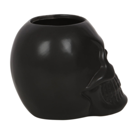 Toothbrush Holder - Black Skull