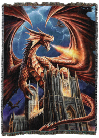 Tapestry/Throw - Dragon's Fury (AS)