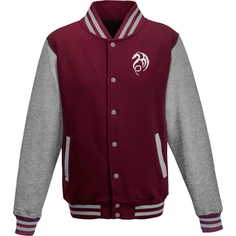 Jacket - STOKED Dragons (AS) Bordeaux/Grey