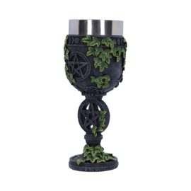 Goblet - Aged Pentagram 19.5cm (NN)