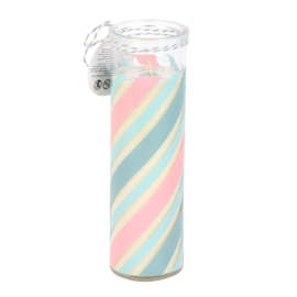 Geurkaars Tube - Candy Stripe Bubblegum