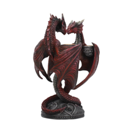 Candle Holder - Dragon Heart Valentine 23cm (AS)