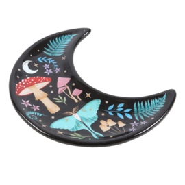 Trinket Dish - Crescent Moon Dark Forest