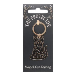 Sleutelhanger - The Protector Magick Black Cat*