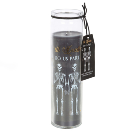 Kaars - Til Death Do Us Part Amber Noir Tube