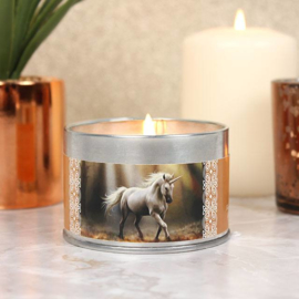 Scented Candle Tin - Glimpse Of A Unicorn