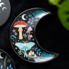 Trinket Dish - Crescent Moon Dark Forest