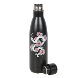 Water Bottle - Floral Snake