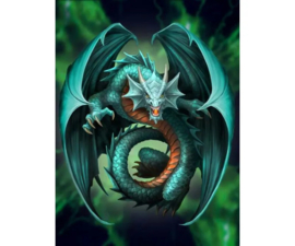 3D Plaat - Jade Dragon (AS)