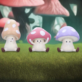 Beeld - Three Wise Toadstools 8.5cm (NN)