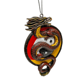 Ornament - Yin Yang Guardian Dragon 9cm (AS)