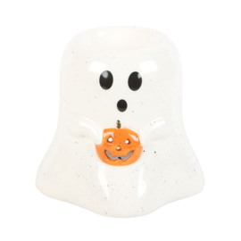 Wax/Olie Brander - Ghost With Pumpkin