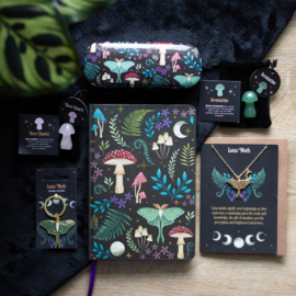 A5 Notitie Boek - Dark Forest Print