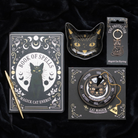 A5 Notitie Boek - Black Cat Magick Book Of Spells*