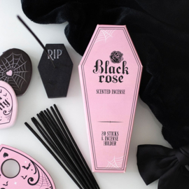 Wierook Set - Black Rose with Coffin