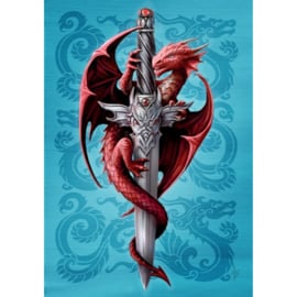Greeting Card + Envelope - Dragon & Dagger (AS)