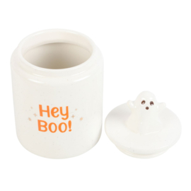 Storage Jar - Hey Boo Ghost