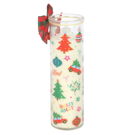 Geurkaars Tube - Christmas Pudding